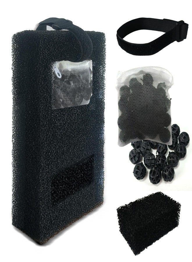 PurifyLogix Upgraded Aquarium Filter Media Kits for Fluval SPEC 3/5 Gal, for EVO 5 Gal, for Flex 9 Gal Desktop Aquarium, A1375, Includes Carbon Filter, Foam Filters, 1 Ceramic Rings, 1 Filter Cord - Image 1